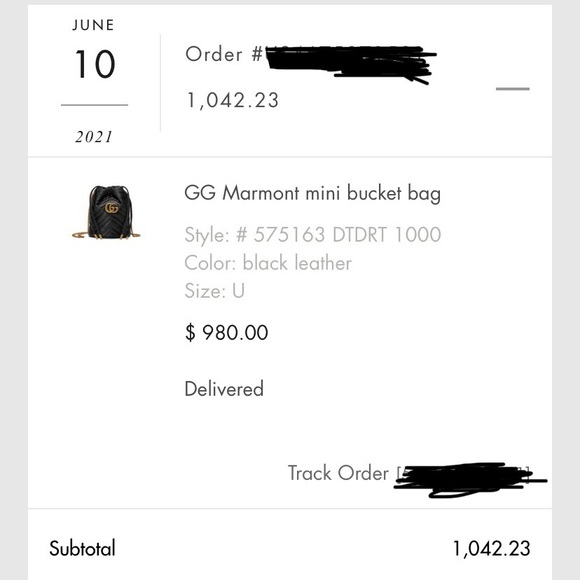 Gucci Marmot Mini Bucket Bag - Picture 10 of 10